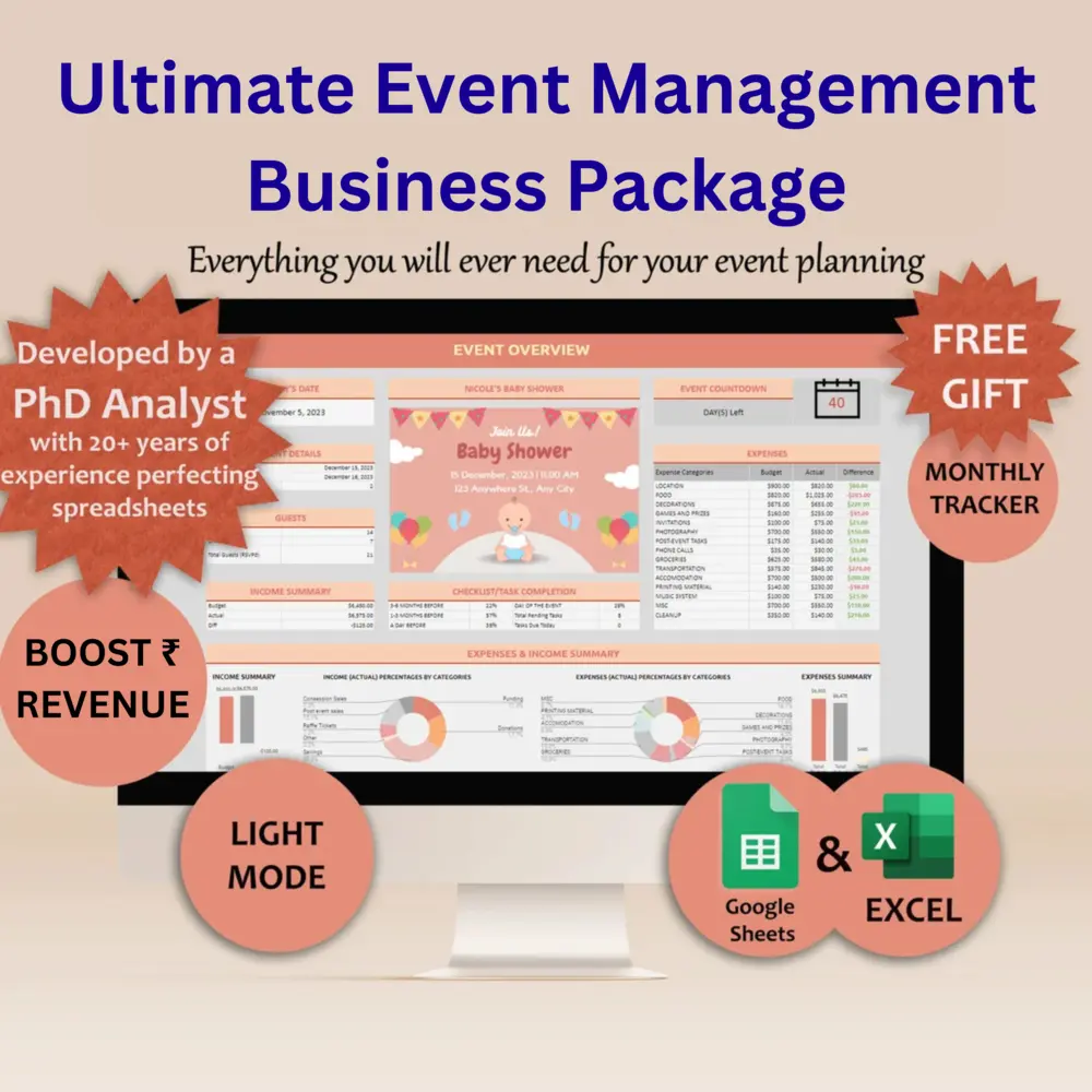 Ultimate Event Management Business Package
