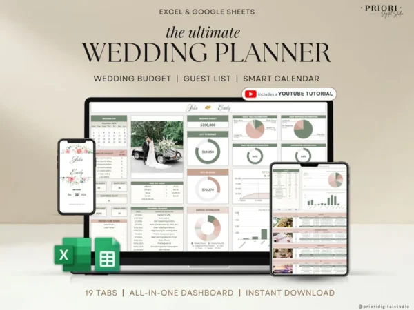 The Ultimate Wedding Planner for Memorable Wedding