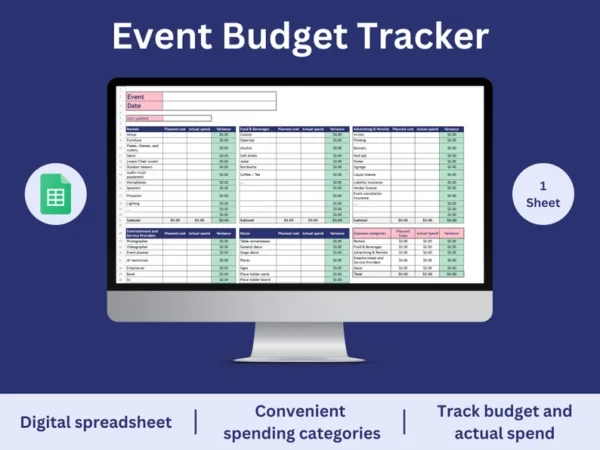 Event Budget Tracker to Save Your Profits ₹