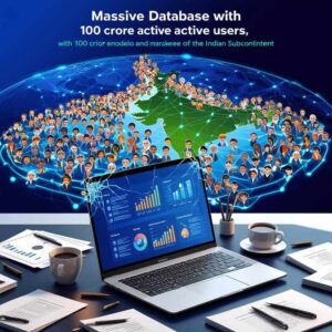 100 Crore PAN INDIA Active Users’ Database for Business, Sales & Marketers