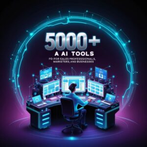 5000+ AI Tools for Sales Professional, Marketers, and Businesses